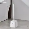 Nuevo Modelo 2023 Cepillo para Inodoro sin Rincones Muertos, Herramienta de Limpieza para Baño Montada en la Pared para Uso Doméstico