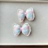 Encaje Dulce Relleno de Algodón Estampado Bordado Flor Pequeña Lazo Accesorios Horquilla Funda para Teléfono Móvil Equipaje Zapatos Calcetines Accesorios de Ropa