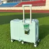 Maleta Infantil de 6 Ruedas Transfronteriza de 20 pulgadas para Equipaje de Mano con Función para Montar, Maleta Pequeña de Carrito con Contraseña, Equipaje de Viaje Personalizado