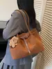Bolso de Hombro Retro Transfronterizo Gran Capacidad para Mujer Bolso de Axila Nuevo Estilo Otoño 2026 Simple y a la Moda Bolso de Hombro para el Trabajo