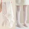 Medias para Niñas Primavera y Verano Malla Fina Mayoreo Anti-Mosquitos Blanco Bebé Leggings para Niñas