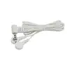 Cable de Fisioterapia con Conector de Ángulo de 3.5 mm de Cuatro Niveles a Hebilla Magnética Línea Doble para Accesorios de Masajeador
