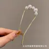 Grampo de Cabelo Multifuncional em Formato de Peixe e U Ferramenta para Penteado Novo Modelo 2025 Presilha para Coque para Mulheres em Transição de Cabelo Curto