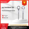 Olhal de Parafuso, Parafuso de Máquina, Argola de Reboque de Resgate, Argola de Gancho de Reboque, Parafuso Giratório, Parafuso com Furo, Haste Rosqueada