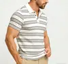 Suporta Dropshipping 2026 Primavera/Verão Transfronteiriço Tops Masculinos Versáteis com Gola Reversível, Camisas Polo Casuais de Manga Curta
