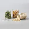 En Stock Al Por Mayor Botellas de Embalaje de Plástico de 75*85 mm, Botellas para Embalaje de Snacks, Botellas para Té de Flores, Botellas para Té, Botellas para Frutos Secos, Botellas de Almacenamiento