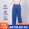 Pantalones de Lluvia Transparentes para Mujer Adulto Hombres Parte Inferior Montar Antitormenta Montañismo Engrosados Resistentes al Desgaste Pesca Portátiles Impermeables