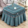 Cubierta gruesa cuadrada para estufa eléctrica, cubierta para mesa de hornear, nueva cubierta de mantel para estufa eléctrica, acolchada de vellón para hornear, cubierta para máquina de mahjong