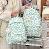 Mochila Escolar de Nicho Japonês Estampa de Leopardo Feminina Estudantes Universitárias Viagem Compras Mochila Moda Europeia e Americana Retrô Bolsa Campus