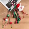 Novos Estilos de Natal em Estoque Charms para Bolsas DIY, Correntes para Celular, Acessórios, Chaveiros, Correntes de Natal para Celular