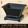 Vasos Quadrados de Balde de Alta Qualidade no Atacado, Vasos de Flores de Areia Roxa Imitada, Vasos de Plantas Suculentas de Alto Nível, Vasos de Bonsai, Vasos de Flores de Plástico Espessado