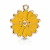 Pendente Gato Preto e Branco Flor Gotejante de Óleo Venda Quente Transfronteiriça Liga de Zinco Brincos Pulseira Chaveiro Acessórios de Joias DIY