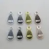 Accesorios de Joyería de Plata de Ley S925 Venta al por Mayor Cadena de Cola de Pulsera DIY Accesorios de Cadena de Extensión Gota de Agua Marca Venta al por Mayor