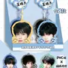Gato Celebrito Cabeza Grande Pata de Gato Apretable Encanto Ciervo Blanco Jiu Jingyi Song Yuqi Zhao Lusi PVC Soporte para Ventilador Adorno Alivio del Estrés