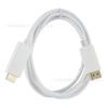 Cabo Adaptador HD de 1,8m para Exibição em HDTV Interface Banhada a Ouro Adequado para Computador Monitor de TV