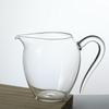 Mango Puntiagudo Vidrio de Borosilicato Alto Taza de Ceremonia Divisor de Té Transparente Pingüino Taza de Ceremonia Divisor de Té de Gran Capacidad