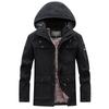 Chaqueta de Trabajo de Algodón Puro Talla Grande para Hombre Chaqueta de Primavera y Otoño Múltiples Bolsillos Moda para Hombres de Mediana Edad y Mayores Delgada Transfronteriza