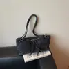 Bolsa de Hombro Cruzada para Mujer de Gran Capacidad, Estilo Moderno, Versátil, Mezclilla, Nueva Moda Verano 2026