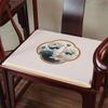 Cojín para Sofá de Caoba Silla de Brazos Estilo Chino Cojín para Asiento de Silla Taishi Silla de Oficina Muebles de Madera Maciza Silla de Té Silla Sombrero Oficial