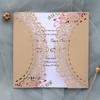 Tarjeta de Felicitación de Bendición Navideña Cortada con Láser, Invitación de Alta Gama, Invitación Personalizada, Hermosa Invitación de Boda, Stock Listo de Fábrica