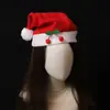 Chapéus de Natal Chapéus de Papai Noel Crianças Adultos Decorações de Natal Adereços de Cabeça Suprimentos para Fantasias de Feriado Presentes