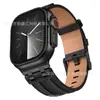 Pulseira Apple Watch é Adequada para Pulseira de Couro Ap Applewatchs12 Ultra2 Pulseira de Couro Estilo Apple Business