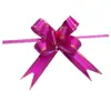Cintas de Colores, Tiras Decorativas, Decoraciones de Techo para Casa de Boda, Escaleras, Sala de Estar, Habitación de Boda, Lazos de Color Sólido con Borde Dorado, Empaque de Regalos