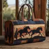 2026 Nueva Serie Transfronteriza Animal Caballo Bolsa de Viaje Acolchada Portátil de Corta Distancia Multifuncional Bolsa Deportiva para Fitness