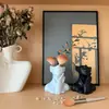 Vaso Escandinavo Transfronteiriço Retrato Corpo Humano Mãos Segurando Bochecha Vaso Mobiliário Doméstico Decoração de Mesa Recipiente para Arranjo de Flores