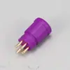 Conector de Sinal M8 Macho e Fêmea Mini Nylon Núcleo de Borracha Plug para Veículo Elétrico Plug de Aviação Conector à Prova d'Água M8