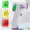 Termómetro electrónico versión inglesa, termómetro infrarrojo de frente de alta precisión para uso doméstico, para medir la temperatura corporal de adultos y bebés, con advertencia de alta temperatura