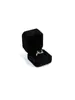Caja de Joyería Octagonal de Terciopelo Transfronteriza, para Pendientes, Collares, Anillos Dorados, Caja de Empaque para Joyería, Caja de Regalo de Moda de Lujo Ligero