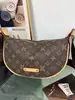 Cross2026 Invierno Nuevo Bolso de Bollo con Correa Ancha Diseño de Nicho para Mujer Bolso de Hombro Único con Estampado Retro Bolso Cruzado