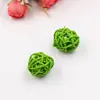 Accesorios para Difusor de Aroma de Bola de Ratán Hecha a Mano Decoración Navideña Accesorios para Difusor de Aroma sin Llama Palitos Volatilizadores Diámetro 3CM Núcleo de Ratán Bola de Ratán