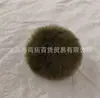 Shangtuo 7.5cm Venta al por mayor de colgantes de bola de pelo de conejo rex sintético, accesorios y componentes de fieltro