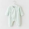 Roupas de Bebê Recém-Nascido para Primavera e Outono, Pijama Fino de Algodão Puro Estilo Monge para 3 Meses, Macacão, Roupa para Rastejar, Body de Bebê Recém-Nascido