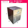 Gabinete Pequeño de Acero Inoxidable de una Puerta con Cerradura, Cajón de Metal, Gabinete para Aditivos Alimentarios, Gabinete Pequeño de Escritorio, Gabinete Bajo