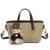 Bolso único de gamuza con estampado de leopardo para mujer, nuevo bolso cruzado versátil otoño/invierno 2026, bolso de cubo de mano exquisito y súper popular