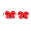 Color Sólido Acrílico Chapado AB Qq Corbata de Moño Cuentas Sueltas DIY Cadena para Teléfono Móvil Accesorios para el Cabello Colgante para Bolso Accesorios de Joyería