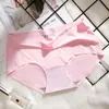 Roupa íntima feminina de uma peça sem costura de seda gelada tamanho plus size cintura média justa ao corpo quadril algodão parte inferior calcinha para mulheres