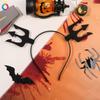 Qiyue Accesorios para el Cabello Europeos y Americanos de Halloween Pin de Calavera Pin de Pinza de Pato para Mascarada Diadema de Cabeza de Diablo Adornos para la Cabeza de Fiesta Venta al por Mayor