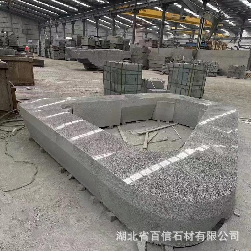 河南固始芝麻灰 异形凳