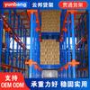 Guangxi Yunbang Prateleiras de Armazenamento Espessadas para Carga Leve, Média e Pesada Prateleiras de Armazenamento em Múltiplos Níveis Prateleiras Tipo Passante para Venda por Atacado