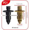 Adequado para Suzuki Xiali Qianlima carro decorativo respiradouro limpador tampa defletor fivela / clipe P01