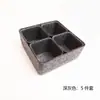 Transfronterizo en stock fieltro almacenamiento cajón integrado compartimento organizador caja de almacenamiento caja de almacenamiento de oficina 8 piezas
