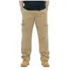 Pantalones Casuales de Trabajo para Hombre Amazon 2026 con Múltiples Bolsillos, que Aumentan la Altura, Color Sólido, Pantalones Versátiles de Pierna Recta en Stock