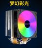 Radiador de CPU X79 con tubo de cobre para computadora de escritorio de 12.ª generación, ventilador de CPU multiplataforma 1155/1700/2011 AMD