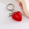 Llavero con Forma de Corazón de Nuevo Estilo Transfronterizo DIY Colorido Creativo Colgante Decorativo para Bolsos y Botellas de Agua de Pareja Venta al por Mayor