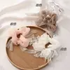 Etéreo~Scrunchie de gaze de seda francês de alta qualidade, simples, requintado, elegante, versátil, estiloso e único acessório de cabelo