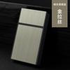 Nuevo Estuche Fino para Cigarrillos de Mujer Estuche Fino para Cigarrillos 20 Portátil Compresión a Prueba de Humedad Grabado de Personalidad Regalo